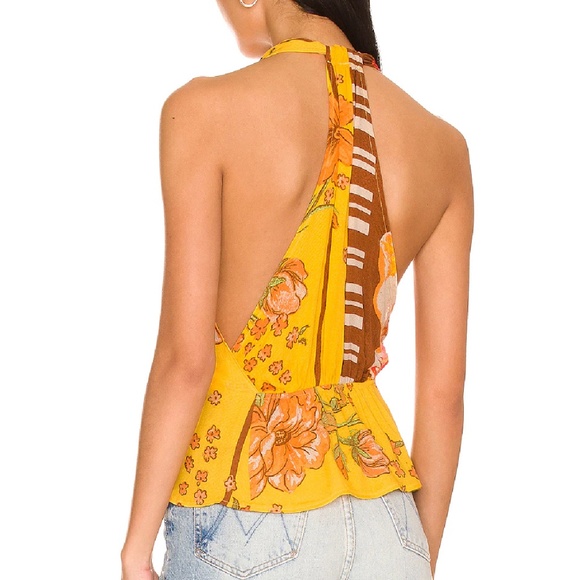 Free People Hot Tropics Tank Mango Combo - Picture 4 of 7